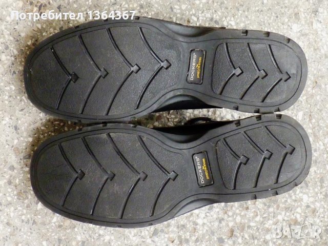 Нови мъжки кожени обувки DOCKERS GLACIER MOC, р-р 42.5, снимка 7 - Ежедневни обувки - 39498365