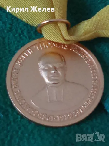 Френски сребърен медал с позлата маркировка за КОЛЕКЦИОНЕРИ 47419, снимка 18 - Антикварни и старинни предмети - 46700729