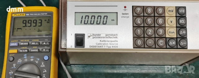 Калибратор напрежение ток Burster Digistant 4405, снимка 5 - Друга електроника - 53575957