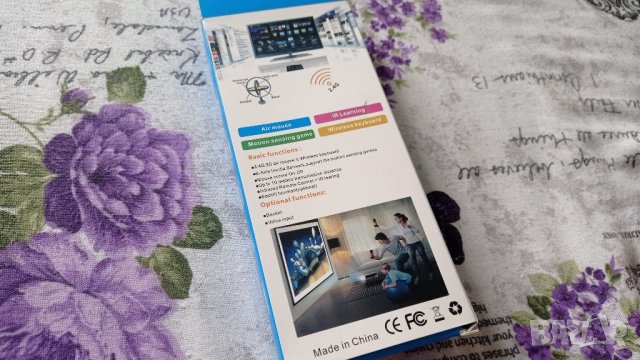 Air Mouse (въздушна мишка с клавиатура) , снимка 6 - Клавиатури и мишки - 42013898