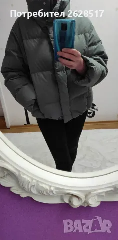 Дамско зимно яке с гъши пух размер S, снимка 6 - Якета - 48394681
