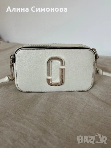 Marc Jacobs Snapshot – оригинал, бяла, без презрамка, снимка 2 - Чанти - 53599811