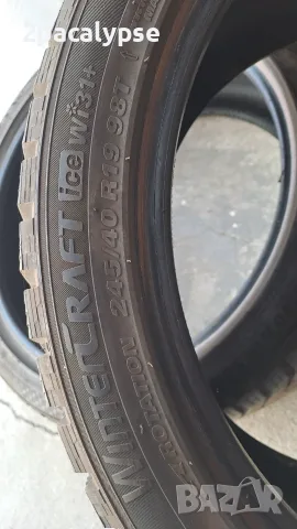 Зимни гуми Kumho 245/40 R19, снимка 7 - Гуми и джанти - 56056188