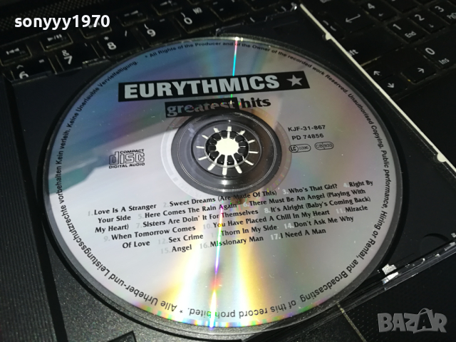 EURYTHMICS CD 2802241539, снимка 2 - CD дискове - 44513246