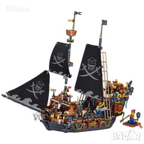 Конструктори за истински творци – Легендарен кораб или Пиратски кораби, снимка 8 - Други - 52778287