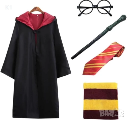 Детски костюм на Хари Потър/Harry Potter костюм с аксесоари, снимка 3 - Други - 51237003