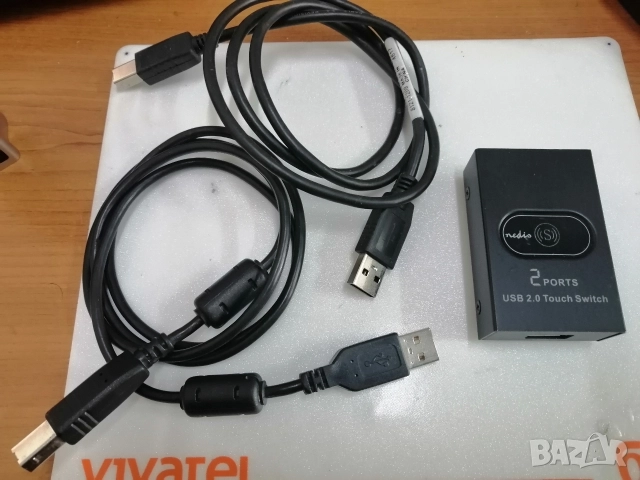 USB switch за принтер, снимка 2 - Принтери, копири, скенери - 52846155