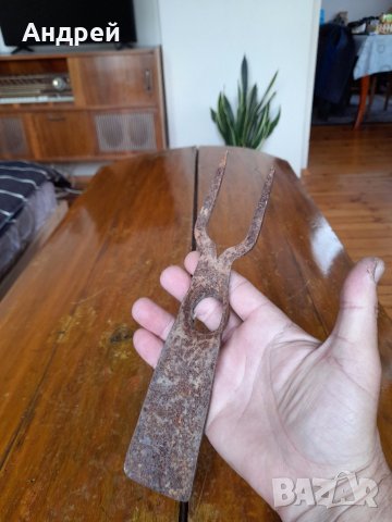 Старинна мотика,мотичка,прашулче #12, снимка 3 - Антикварни и старинни предмети - 41374563