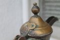 Стара ръчно кована медна арабска кана , снимка 6