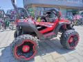 SAFARI двуместен акумулаторен джип JAKARTA 4x4 червен, снимка 3