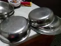 Купички алпака хром 5 броя и чинии алпака хромирани 2 броя нови, снимка 5