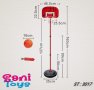 Баскетболен кош със стойка, регулируем от 50 до 160 см, снимка 1