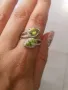 Супер Необичаен Пръстен с Перидот, снимка 5