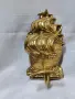 Масивна бронзова закачалка с кораб, снимка 2
