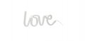 Светещ LED неонов осветител LOVE с USB , снимка 2