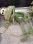 Плетена играчка Жаба, ръчно изработени, прекрасен подарък, снимка 4
