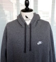 Nike мъжки сив суичър с качулка като ново, размер XL-XXL, снимка 2