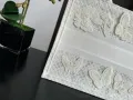 Dior Medium Dior Book Tote White D-Lace Butterfly Embroidery, снимка 6