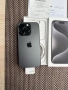КАТО НОВ!/*ЛИЗИНГ*/ iPhone 15 Pro Black Titanium 256Gb 24М Гаранция, снимка 3