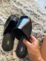 затворени кожени джапанки zara, снимка 5