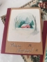 Ръчно рисувани картички, с плик , снимка 6