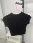 Черна кроп тениска , снимка 9