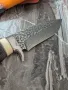 ЛОВЕН Нож от Дамаска стомана , снимка 4