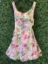 Къси ленени роклички с флорални мотиви , снимка 2