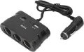 Разклонител за запалка – USB + Type – C, снимка 1