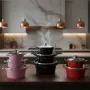 Висококачествен комплект касероли Cheffinger – елегантност, здравина и удобство в кухнята, снимка 3