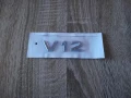 надпис Mercedes Maybach V12 нов фонт, снимка 4