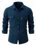 Ежедневна мъжка модна бизнес риза с дълъг ръкав, 6цвята , снимка 10