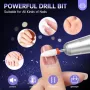 Безжична пила за нокти CHRISTINE SHELLY 35000RPM, презареждаща се, снимка 5
