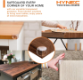 Hynec Technologies Комплект от 16 протектори за ъгли и ръбове за безопасност на бебета 3x3 cm, снимка 4