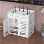 Органайзер шкаф за Wi-Fi рутер и кабели, снимка 5