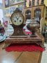 Красив антикварен френски каминен часовник , снимка 3