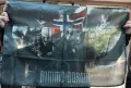 Dimmu Borgir Flag (плакат от плат)-60 см на 90 см-15 лв, снимка 1