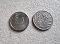 Монети. Сингапур. 10 и 10 цента . 1969 и 2013 година., снимка 7