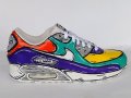 Nike air max 90 100% оригинал cartoon customized ръчно рисувани, снимка 4