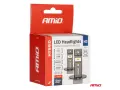 LED крушки AMiO Hybrid H3 6000K 60W 12V CANBUS, снимка 4