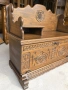 Антична пейка - шкаф за обувки, снимка 13