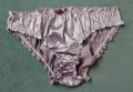 Нови светло-лилави сатенени бикини S-L размер, снимка 6
