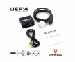 WEFA чейнджър за Honda Civic, CR-V, Accord, FR-V, Jazz с USB и AUX, снимка 1