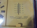 № 8285 Стар настолен часовник с барометър „Маяк“ – съветска класика  , снимка 4