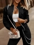 💃 Дамски Ежедневен Комплект от Две Части с Цип 💃, снимка 8