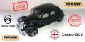 Matchbox Citroen 15CV, 1983, Black, Made In England, снимка 1