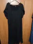 3xl Черна дълга трикотажна рокля напълно запазена, снимка 2