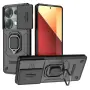 За Xiaomi Redmi Note 14S 4G Удароустойчив PC TPU Калъф с Въртяща Стойка, Капаче за Камерата и Скрийн, снимка 1