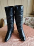 Дамски черни ботуши естествена кожа 41 номер, снимка 2