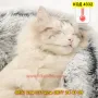 Пухено легло с качулка за котки и кучета - КОД 4332, снимка 9